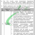 2024 Karachi Latest Jobs In Sindh Local Government Department