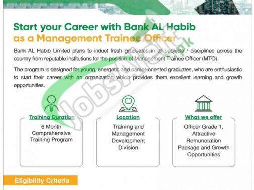 Apply Online For Bank Al Habib's 2024 Management Trainee Officer