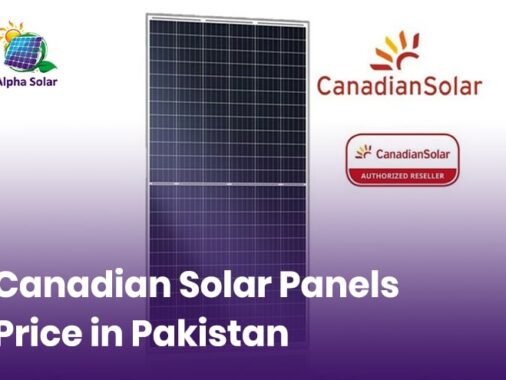 Cost Of Canadian Solar Panels In Pakistan