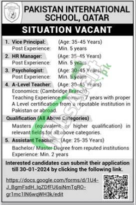 Download The 2024 Online Application Form For Jobs At Pakistan