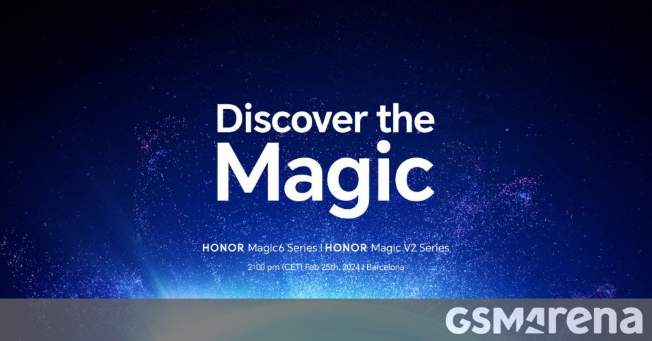 Honor Confirms Debut Of Magic 6 Series And Magic V2