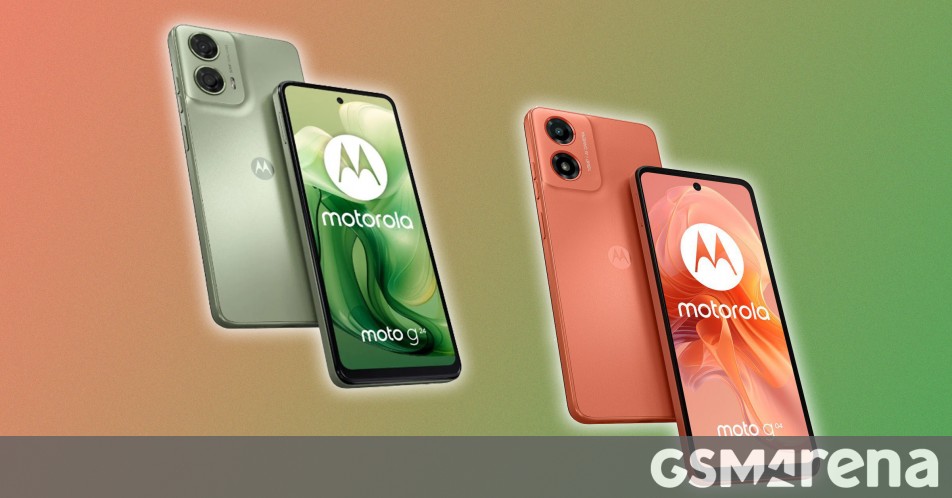 Introducing Moto G04 And Moto G24: Featuring 6.6" Ips Lcds