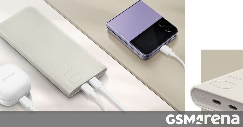 Introducing Samsung's New 20,000mah Powerbank With 45w Fast Charging Capabilities