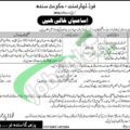 Latest Advertisement For 2024 Food Department Sindh Jobs Application