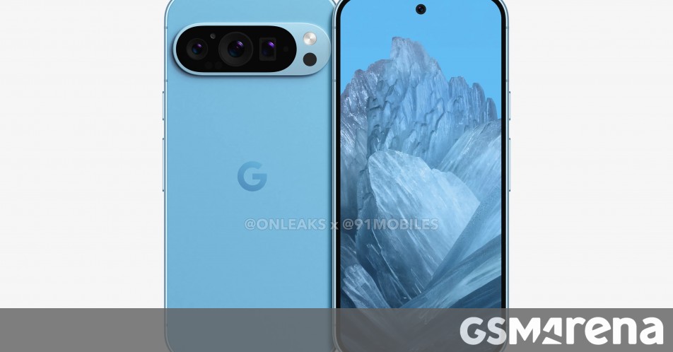 Leaked Renders Reveal Google Pixel 9 With Three Rear Cameras