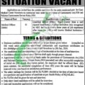 Recruitment For Medical Staff At Cantonment Board Nowshera 2024