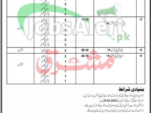 2024 Job Opportunities In A Public Sector Organization In Kpk