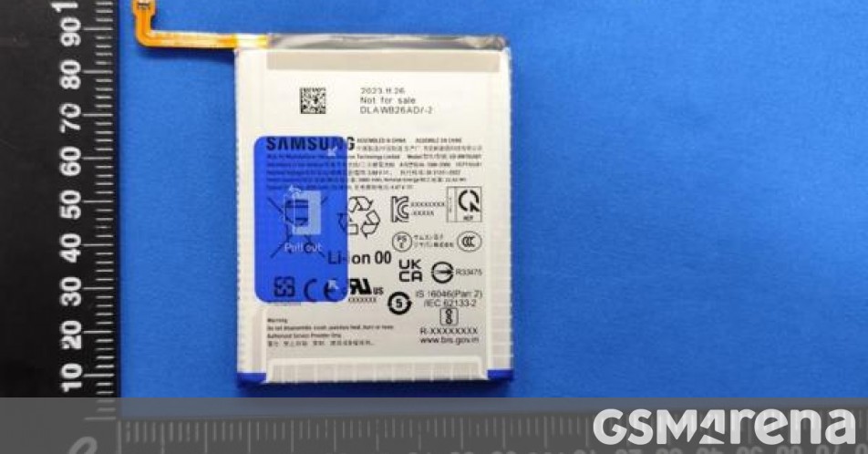 Certification For Samsung Galaxy M15 5g Battery Completed