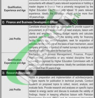 Chief Financial Officer Job Opportunities At Po Box 3006 Islamabad