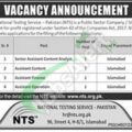 Download 2024 Jobs For National Testing Service Pakistan Online Application