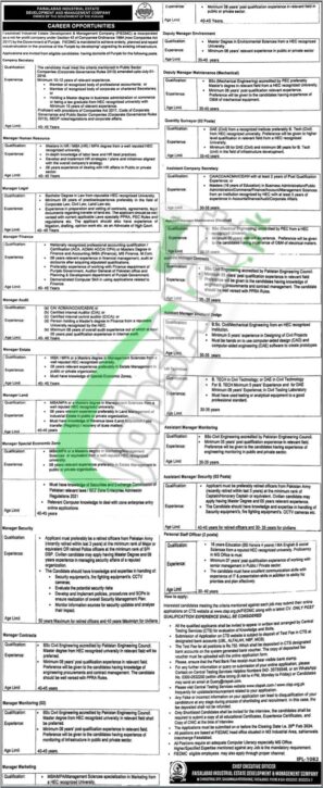 Employment Opportunities At Faisalabad Industrial Estate Development And Management Company