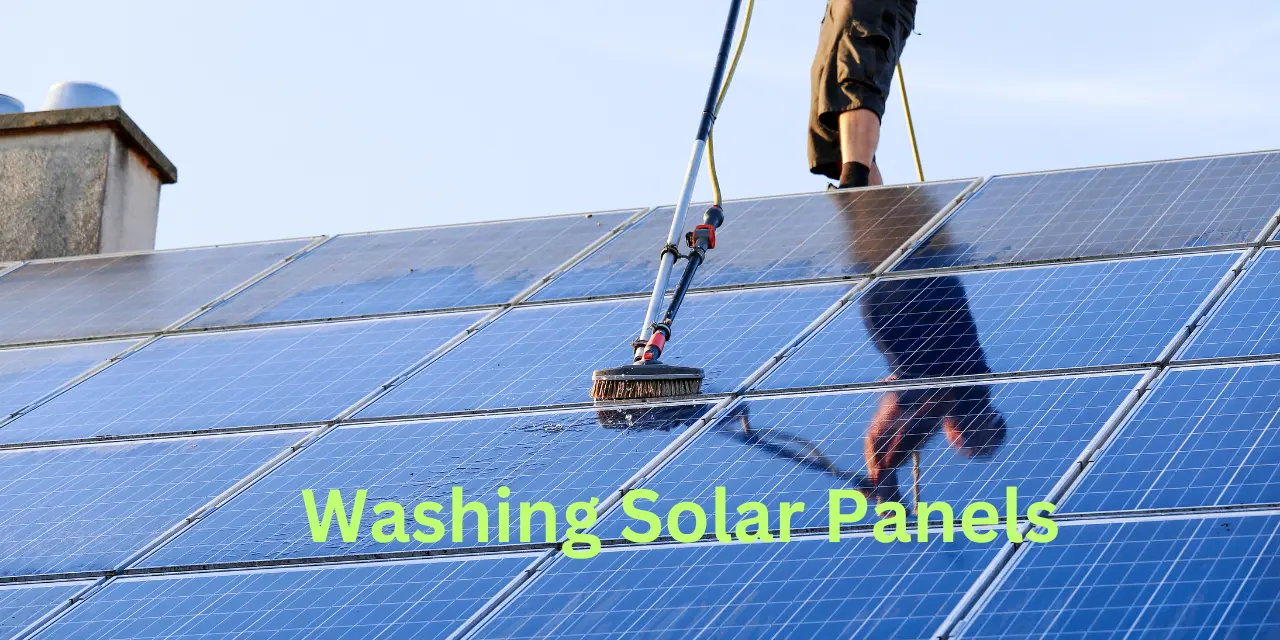 Increasing Solar Panel Performance Through Regular Washing