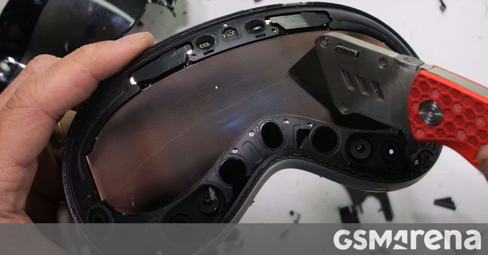 Inside The Apple Vision Pro: A Peek Through Teardowns