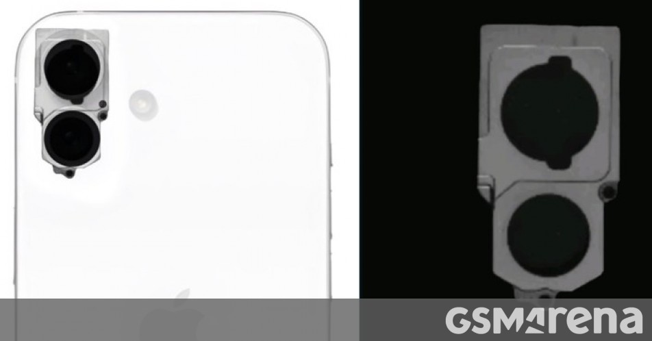 Leaked Images Confirm New Vertical Camera Arrangement On Iphone 16