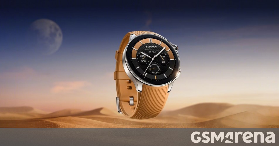 New Oppo Watch X Revealed Featuring Recognizable Design And Specifications