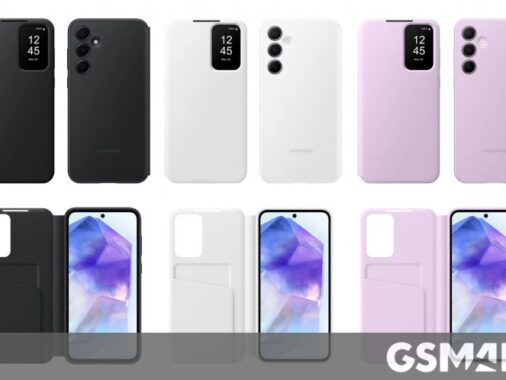 Official Cases For Samsung Galaxy A35 And A55 Revealed Prior