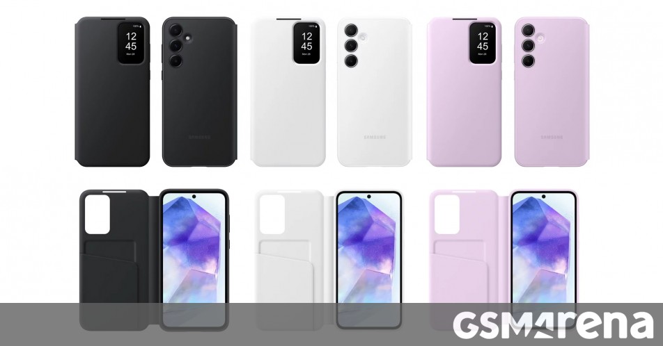 Official Cases For Samsung Galaxy A35 And A55 Revealed Prior