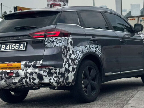 Recent Spy Photos Reveal 2024 Proton X70 Facelift Unveiling