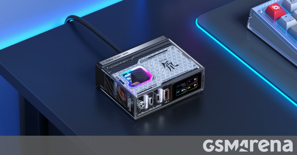 Redmagic Dao Introduces New 150w Gan Charger Featuring Lcd, Rgb