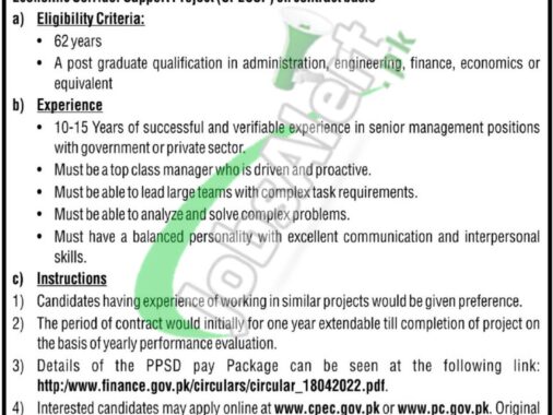 Apply Online For Cpec Job Opportunities In 2024 In China