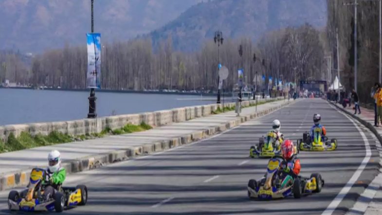 First Formula 4 Race At Dal Lake Held By Iok