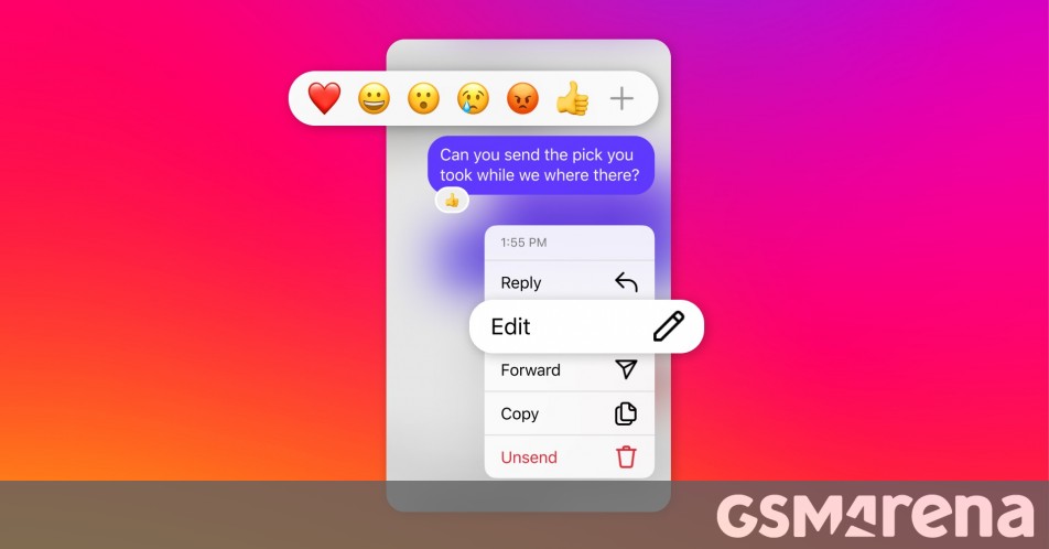 Instagram Now Allows Users To Edit Sent Dms, Pin Chats,