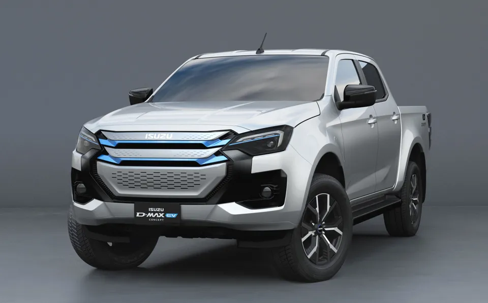 Isuzu Introduces Electric D Max Pick Up Truck