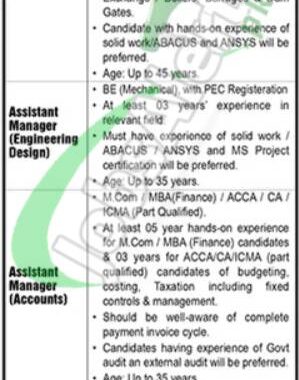 Job Opportunities For Assistant Managers At Karachi Shipyard In 2024