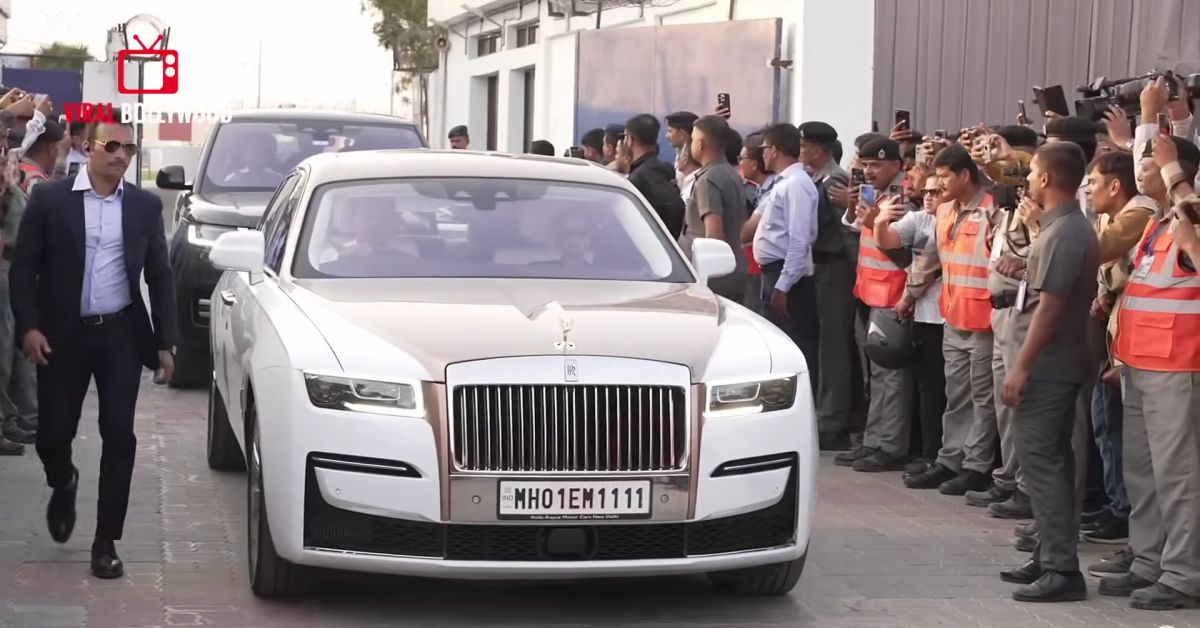 Luxury Cars Seen At Ambani’s Wedding Captured On Video