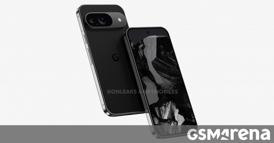 Newly Released Renders Showcase Google Pixel 9 Leaks