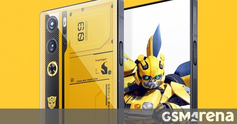 Official Announcement Of The Red Magic 9 Pro+ Bumblebee Transformers