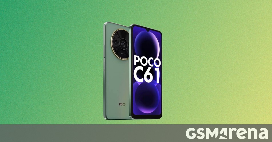 Poco C61 Officially Unveiled Featuring Familiar Specifications And Design