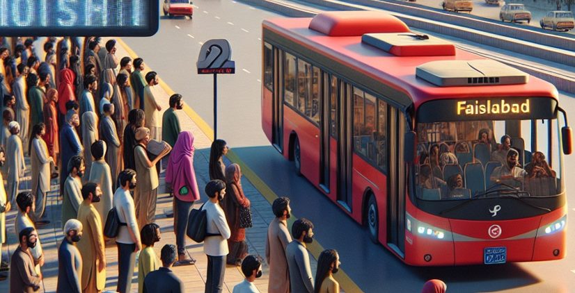 Punjab Chief Minister Introduces Metro Bus Service For Faisalabad