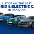 Top Hybrid And Electric Cars In Pakistan