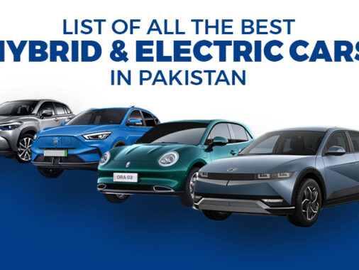 Top Hybrid And Electric Cars In Pakistan