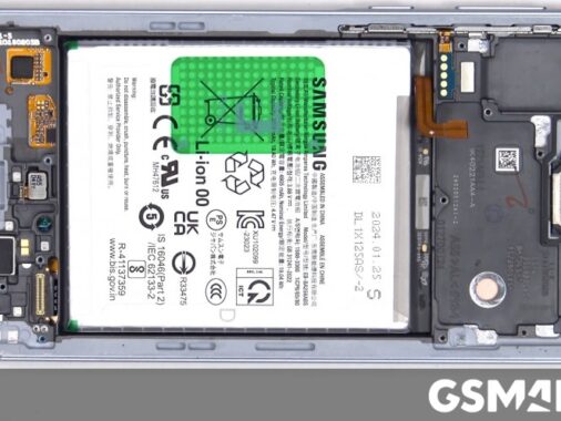 Video Shows Disassembling Of Samsung Galaxy A55 And Receiving Top