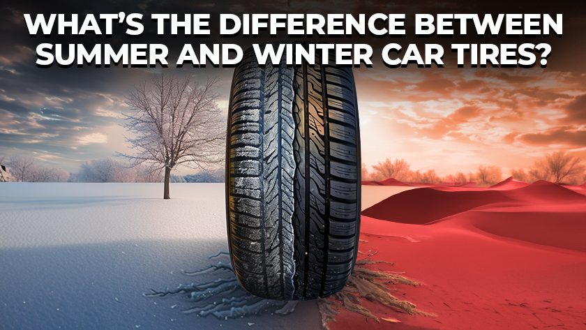 Contrasting Summer And Winter Car Tires: A Comparison