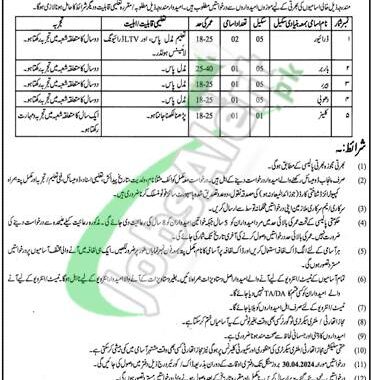 Download Application Form For Governor House Lahore Jobs 2024