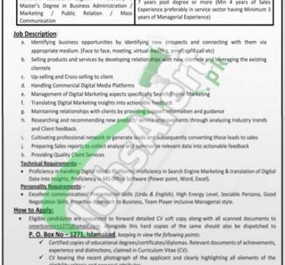 Latest Advertisement For Jobs At Paec In Islamabad's Po Box