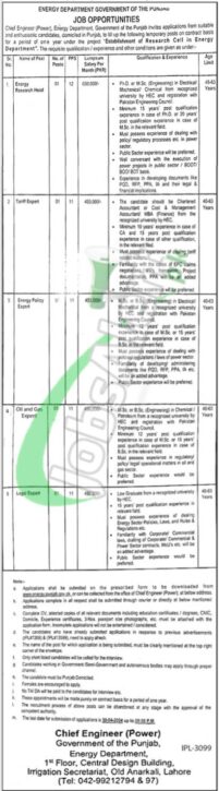 Punjab Energy Department Job Opportunities 2024: Apply Online Now