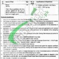 Punjab University Job Opportunities 2024 Application Form Deadline Apply