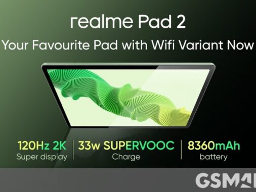 Realme Pad 2's Upcoming Wi Fi Variant To Be Released Alongside