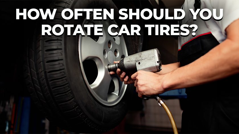 What Is The Recommended Frequency For Rotating Car Tires?