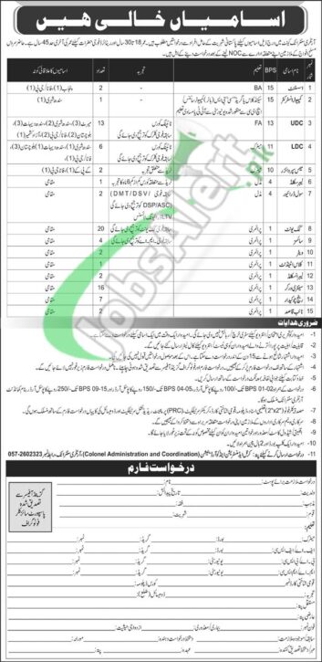 Rewrite This Title With Different Wordingartillery Center Attock Jobs 2024