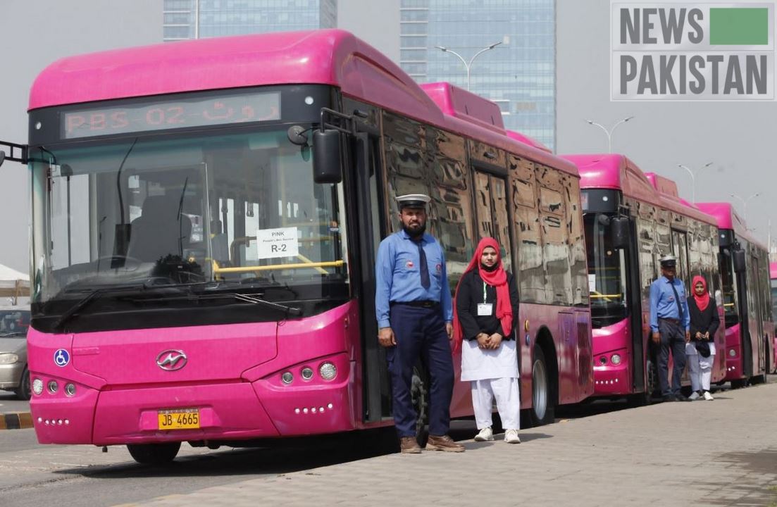 Rewrite This Title With Different Wordingkarachi: Pink Bus Service Offers