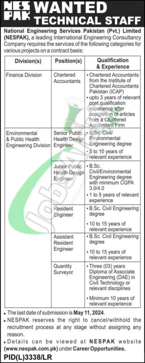 Rewrite This Title With Different Wordingonline Apply Nespak Jobs 2024