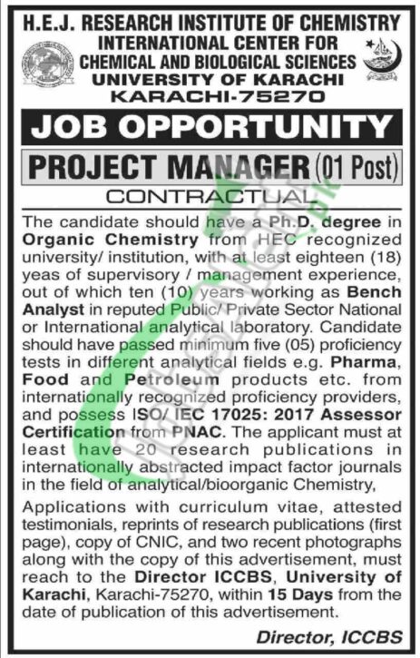 Rewrite This Title With Different Wordinguniversity Of Karachi Jobs 2024