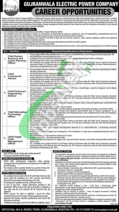 Rewrite This Title With Different Wordingwapda Gepco Jobs 2024 Gujranwala