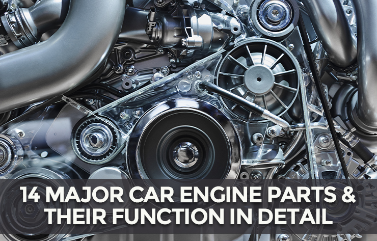 Rewrite This Title With Different Wording14 Major Car Engine Parts