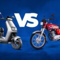 Rewrite This Title With Different Wordingev Scooters Vs. Petrol Motorcycles